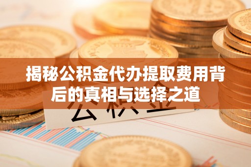 崇川揭秘公积金代办提取费用背后的真相与选择之道