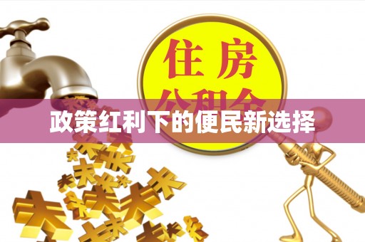 崇川政策红利下的便民新选择